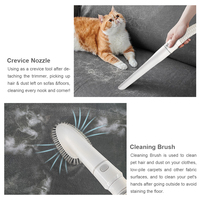 Kit de nettoyage professionnel pour animaux de compagnie 7 en 1 avec outils spécialisés pour éliminer les poils