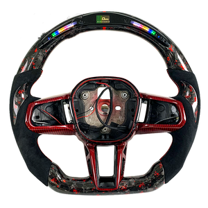 Volant de voiture personnalisé en cuir perforé en fibre de carbone YLC pour <span class=keywords><strong>BMW</strong></span> Série 3, Série 5, M3, M5, M6, F10, F20, F30, F90, F01, F02 - Product Image 4