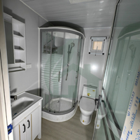 Maisons conteneurs préfabriquées démontables de 20 pieds et 40 pieds, maisons modulaires, maisons conteneurs habitables, maisons mobiles, villas extensibles, appartements en Chine