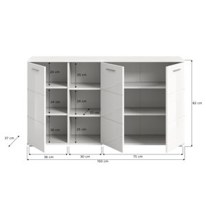 Cassettiera Design tedesco mobili x98 a9903 ripiani Garage - Product Image 4