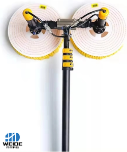 Attrezzatura per Pulizia Pannelli Solari 7.5M, Spazzola Rotante a Doppia Testa per la Pulizia di Pannelli Fotovoltaici Solari - Product Image 1