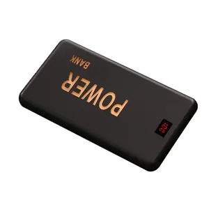 CE Free Sample 23 Years New Style Rohs Card Power Bank 6000mah Creative Led Logo Commercial Bulk Buy Dropship for Once
