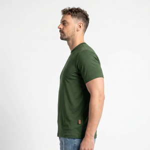 Camiseta para Hombre, Logotipo Bordado Personalizado, Ropa de Algodón Premium, Camiseta con Estampado Gráfico, Estilo Urbano Holgado - Product Image 2