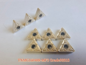 Plaquette en carbure de tungstène pour acier inoxydable et <span class=keywords><strong>fonte</strong></span> TNMG160408 TNMG160404-PM TCMT16T304 TCMT16T308 TCMT11T304 Plaquette indexable OEM - Product Image 5