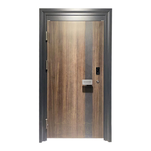 <span class=keywords><strong>Porte</strong></span> <span class=keywords><strong>d</strong></span>'<span class=keywords><strong>entrée</strong></span> en acier inoxydable de haute qualité, résistante à la rouille, pour usage résidentiel, <span class=keywords><strong>avec</strong></span> serrure à code électronique, trappe pour chat et ventilateur - Product Image 6