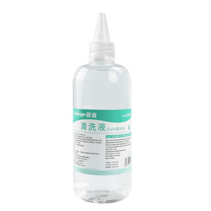 Solution nettoyante industrielle Morning Industry 0,9% chlorure de sodium 500ml pour lavage nasal et compresses humides - Product Image 1