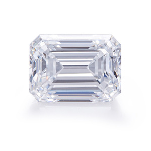 Qinglong Bijoux 1ct 1.5ct 2ct 3ct Emerald Lab <span class=keywords><strong>Diamant</strong></span> Fancy Cut HPHT CVD Emerald Shape Lab Grown Diamond IGI Certified - Product Image 1