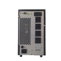 Alimentation sans interruption (ASI) en ligne 3000VA 2700W avec batterie externe 72VDC vers 220AC 50HZ, écran LCD, onde sinusoïdale pure pour ordinateur