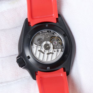 Montre Homme Automatique MINUTETIME SKX007 SKX009 NH70 Étanche avec Cadran Creux, Aiguilles Lumineuses et Mouvement Éclair, Rouge - Product Image 3