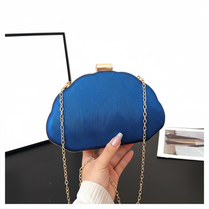 Sac à main de soirée européen à bandoulière, en forme de coquille, en PU, avec fermeture éclair, écologique, tendance, petit sac de plage d'été, nouveau sac à main pour femmes, luxe - Product Image 1