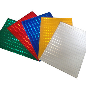 Fogli in vinile <span class=keywords><strong>riflettente</strong></span> Micro prismatico in PVC scintillante per materiali stampabili - Product Image 1