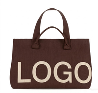 Nouveaux sacs cabas jacquard tendance pour femmes, grands sacs à main en tricot, sac cabas personnalisé avec logo pour un usage quotidien