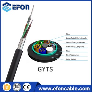 Cable Óptico Exterior GYTS G652D 12/24/48 Núcleos Blindado para Comunicación de Larga Distancia para FTTH - Product Image 4