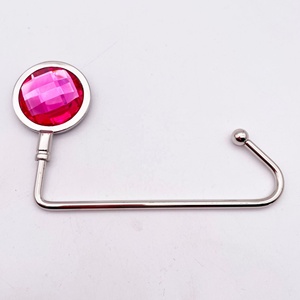 2024 nouveau produit crochet de table de cintre de sac en métal cristal - Product Image 2