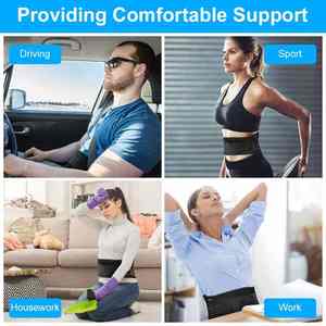 Ejercicio térmico espontáneo Cinturón térmico Soporte de disco intervertebral <span class=keywords><strong>lumbar</strong></span> para hombres y mujeres Cuidado de la salud de la cintura - Product Image 2