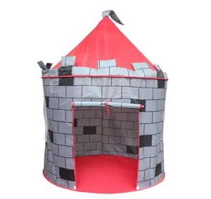 Indoor yurt tent spelen voor kind pop up kids kasteel speelhuis tent knight spelen tent