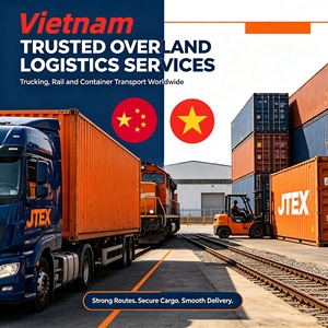 บริการขนส่งสินค้าทางบกจากจีนไปเวียดนาม บริการขนส่งระหว่างประเทศแบบ Door-to-Door ข้ามพรมแดน บริการโลจิสติกส์ระหว่างประเทศ - Product Image 1