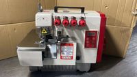Mesin Jahit Overlock 4 Benang untuk Penggunaan Industri Rumahan, Manual Feed, Kondisi Baru, Flat-Bed Gear Core, Maquina De Coser