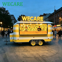 Wecare Fast Dessert Gelato Foodtruck, volledig uitgeruste mobiele bar, foodtruck, concessievoertuig met complete keuken