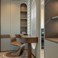 Armoire autoportante moderne en bois massif sur mesure avec étagères réglables et tiroirs, assemblage DIY, grande capacité, mobilier pour appartement et maison