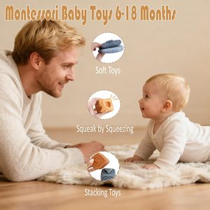 Juguete Apilable de Silicona con Forma de Tortuga, Juguetes Sensoriales para Bebés, Juguete de Dentición con Texturas Onduladas y Aletas para Bebés - Product Image 5