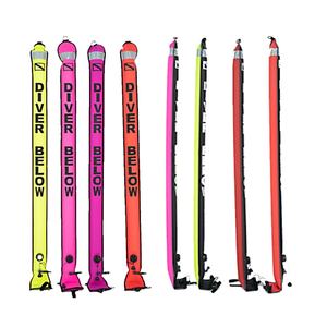 Bouée de marquage de surface SMB 4ft/5ft/6ft SMB de plongée personnalisée avec <span class=keywords><strong>gonfleur</strong></span> oral avec OPRV - Product Image 4