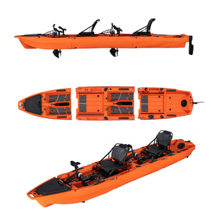 Kayak de Pesca LSF 2025 Nuevo, de una Sola Plaza, Material LLDPE/HDPE, Modular, Desmontable en 2 Piezas, con Pedales - Product Image 6