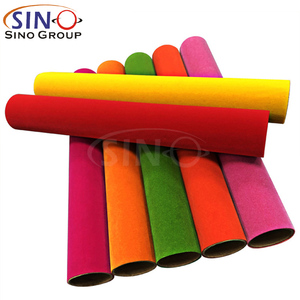0,5x25M <span class=keywords><strong>Flock</strong></span> textura terciopelo gamuza buena solidez al lavado Transferencia de Calor hojas textiles etiqueta HTV vinilo prensa de calor - Product Image 1