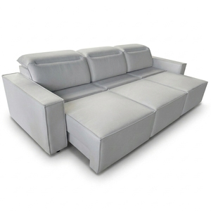 Factory Wholesale Remote Control PU Leather Three Seats Reclining <b>Sliding</b> <b>Bed</b> for Living Room DB001 DB001 Minimalist Design Slee - Product Image 6