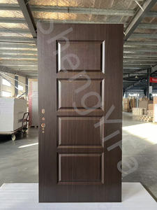 Columpio deslizante interior a prueba de agua Dormitorio compuesto WPC UPVC Diseño de <span class=keywords><strong>puerta</strong></span> de madera con <span class=keywords><strong>marco</strong></span> de <span class=keywords><strong>puerta</strong></span> - Product Image 5