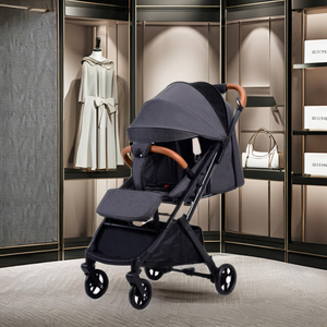 Cochecito Triciclo de lino ligero fácil de plegar, tabla Planeadora para mamá caliente con ruedas de aire, cochecito para bebé <span class=keywords><strong>Reborn</strong></span>/niños - Product Image 6