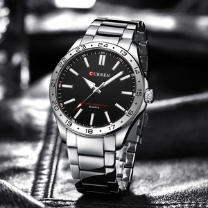 Curren <span class=keywords><strong>orologi</strong></span> da <span class=keywords><strong>uomo</strong></span> 8452 di lusso al quarzo luminoso di lusso da <span class=keywords><strong>uomo</strong></span> orologio sportivo impermeabile orologio da polso da <span class=keywords><strong>uomo</strong></span> in acciaio inossidabile orologio maschile - Product Image 2