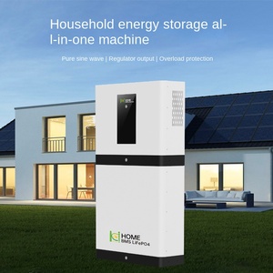 Système de stockage domestique tout-en-un 5 kWh avec batterie au lithium fer phosphate pour utilisation solaire photovoltaïque - Product Image 1