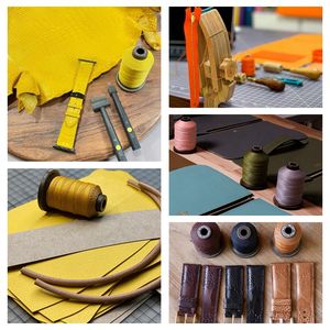 M40 (0,45mm) 270 m/rollo Meisi hilo de lino encerado súper fino hilo de coser a mano y máquina de coser hilo encerado - Product Image 6