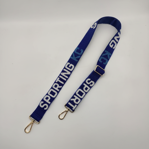 Sangle élégante pour sac à main avec perles complexes Broderie élégante avec point de croix et couture - Product Image 1