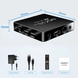 TV Box Android 13 MX10-F1 2025, 2GB 16GB, Android 13 TV Box 2GB 16GB, Venta Especial, Smart Set Top Box - Product Image 3