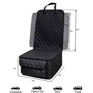 Housse de siège de voiture pour chien pour siège avant - Protection de siège avant plus durable, imperméable et antidérapante pour chiens et enfants - Product Image 3