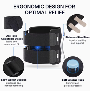 Soporte para aliviar el dolor de ciática mejorado, soporte activo para aliviar el dolor de ciática para el dolor del nervio ciático con almohadilla extraíble - Product Image 2