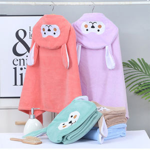 Factory Customized Coral Velvet Cartoon Pattern <strong>Children's</strong> Beach <strong>Towel</strong> Cute Hooded <strong>Towel</strong> <strong>Children's</strong> Cape Bath <strong>Towel</strong> - Product Image 2