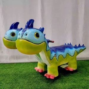 Máquina de Diversión con Dragón Animatrónico, Coche Eléctrico con Forma de Dinosaurio - Product Image 2