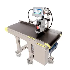 handheld portable Industrial Date Printing Code Inkjet Printer And Conveyor Packaging Machine