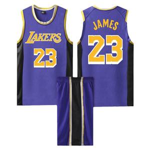 Camisetas de Baloncesto de los Lakers para 24 James, 23 Durant, Curry, Estampadas, de Verano, Unisex para Adultos - Product Image 1