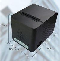 Nouvelle conception d'imprimante thermique de reçus de 80 mm avec alarme sonore, sans encre, pour utilisation en restaurant et en cuisine, stock disponible, USB, Ethernet, certifiée CE/FCC/ROHS