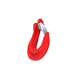 Shenli Rigging G80 Alloy Steel Heavy Duty Safety Clevis Mining Hook/Clevis Sling Hook With Latch