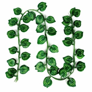 MCG Ngoài Trời Vườn Trang Trí Nội Thất Nhân Tạo Nhựa Lụa Màu Xanh Lá Cây Lá Cây Cây Mây Dây Leo Tường Treo Hoa Cỏ Loại Thiết Kế - Product Image 4