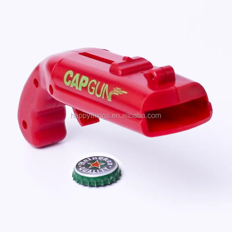 Fabriek Direct Keuken Gadget Item Novelty Party Game Cap Zappa Plastic Cap Pistool Flesopener