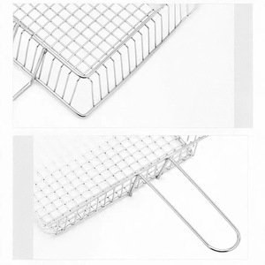 New Stainless Steel <strong>French</strong> <strong>Fries</strong> Basket with Handle Steel <strong>French</strong> <strong>Fry</strong> Chip Basket <strong>French</strong> <strong>Fries</strong> Desk Food Presentation Mesh Basket - Product Image 4