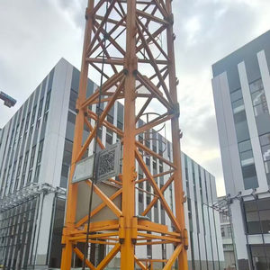 <span class=keywords><strong>Grue</strong></span> à tour Zoomlion QTZ125 d'occasion, 8T, 1250KN.M, moteur, hauteur de levage 60M, bon état, certifiée CE, exportation usine Chine - Product Image 2