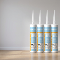 Scellant en silicone acrylique blanc, écologique, séchage rapide, imperméable, pour le remplissage, le calfeutrage, les plinthes, les joints de plafond, OEM ODM