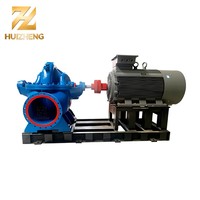 Pompe à eau à double aspiration à corps divisé de haute qualité 2000 m³/h, grand débit, prix compétitif, pompe à incendie horizontale à corps divisé 300 GPM